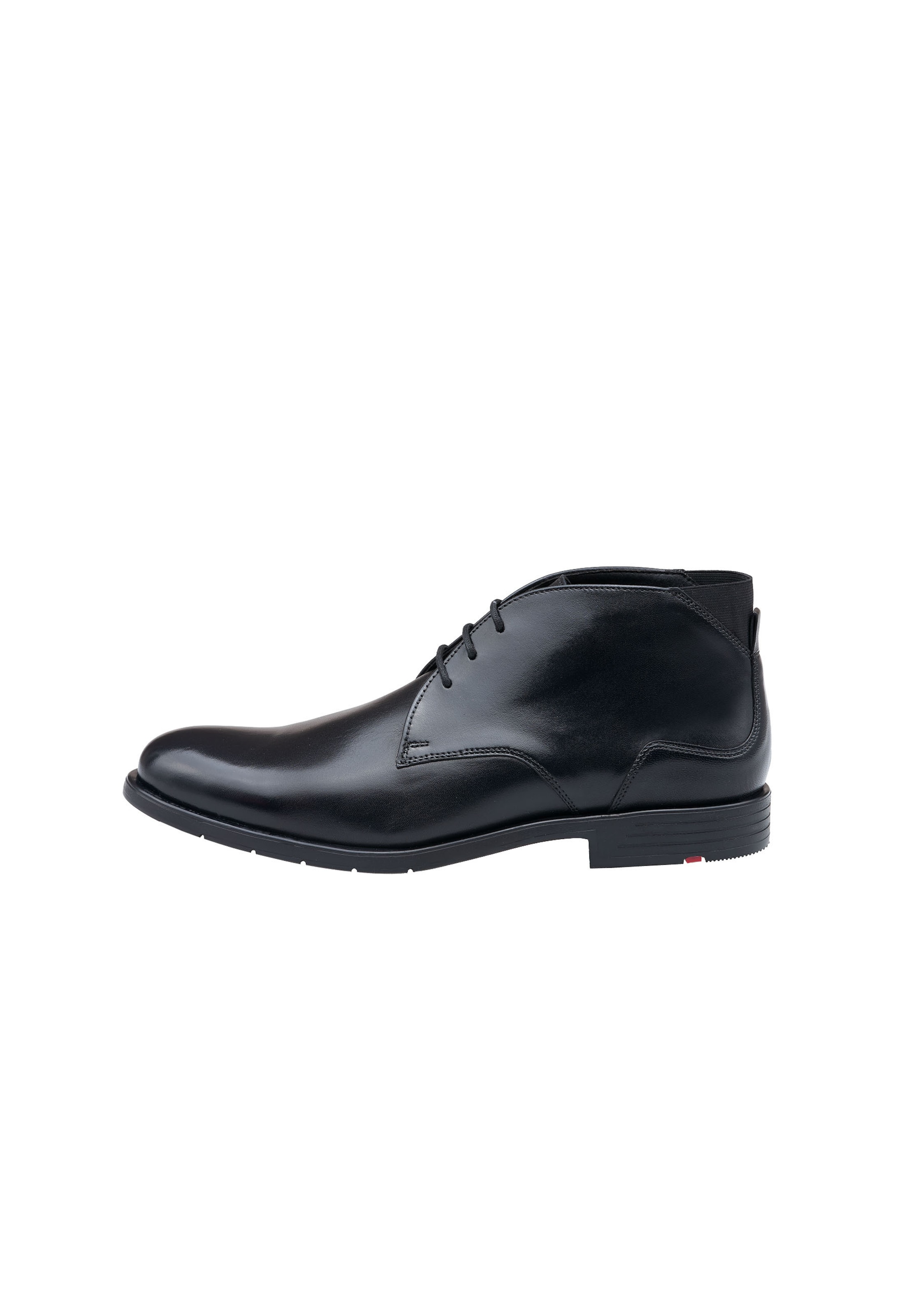 Bottines à lacets 'EEZY' LLOYD en noir : devant