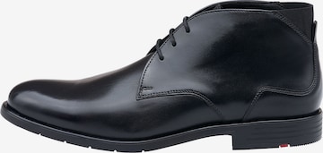 Bottines à lacets 'EEZY' LLOYD en noir : devant