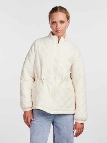 PIECES Between-Season Jacket 'BRIDGET' in Beige: front