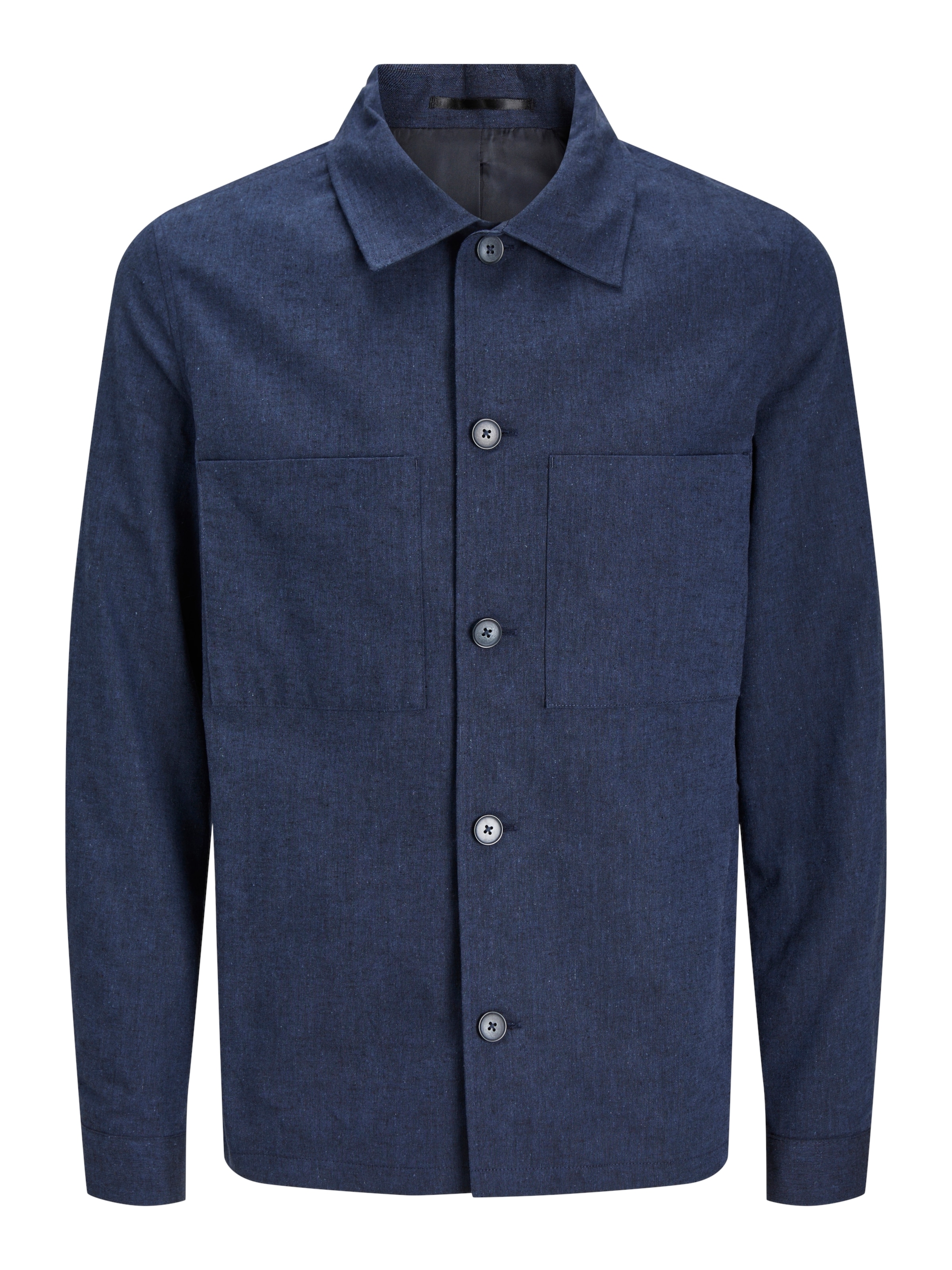 JACK & JONES Úzky strih Prechodná bunda 'JPRRiviera' - Modrá: predná strana