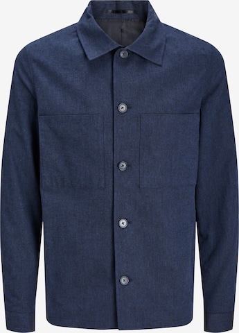 JACK & JONES Slim fit Between-Season Jacket 'Riviera' in Blue: front