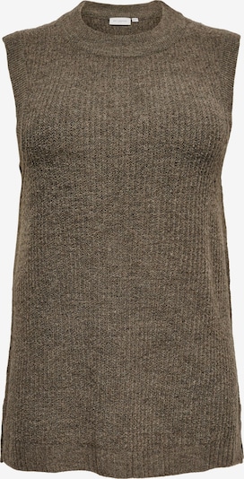 ONLY Carmakoma Pullover 'Karin' in braunmeliert, Produktansicht