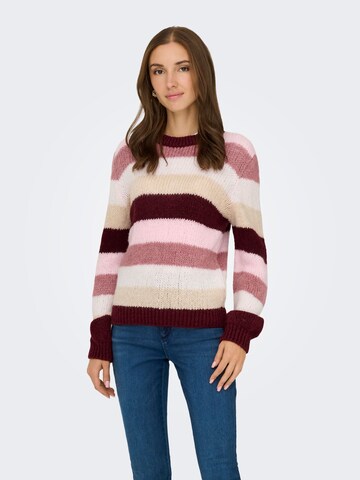 JDY Pullover 'DINEA' in Pink: Vorderseite