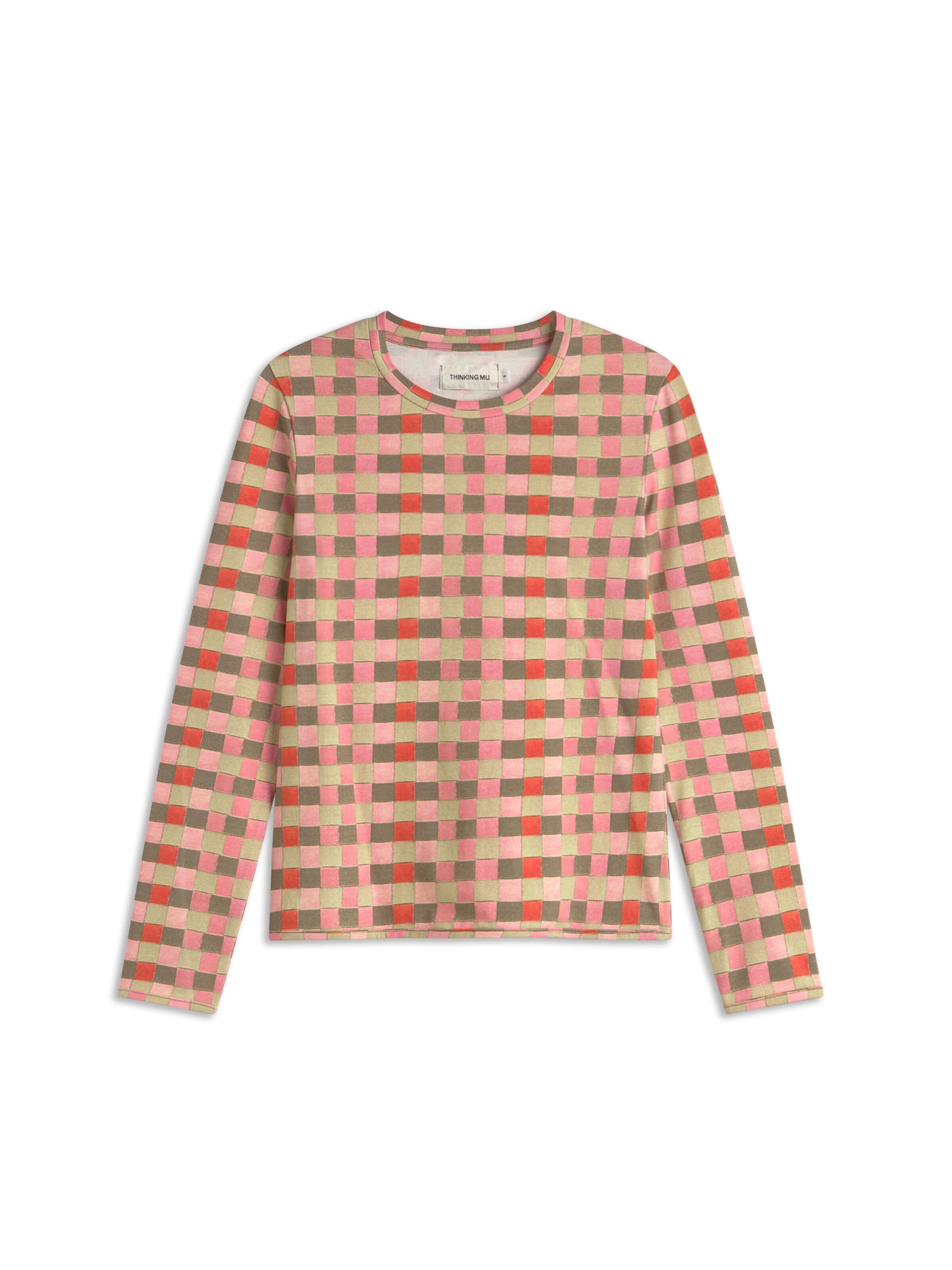 Thinking MU Shirt 'Brisa' in Roze: voorkant