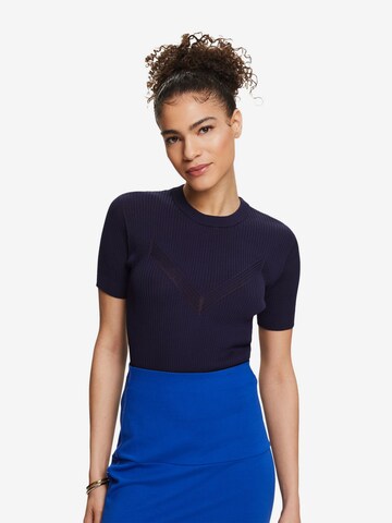 Pull-over ESPRIT en bleu : devant