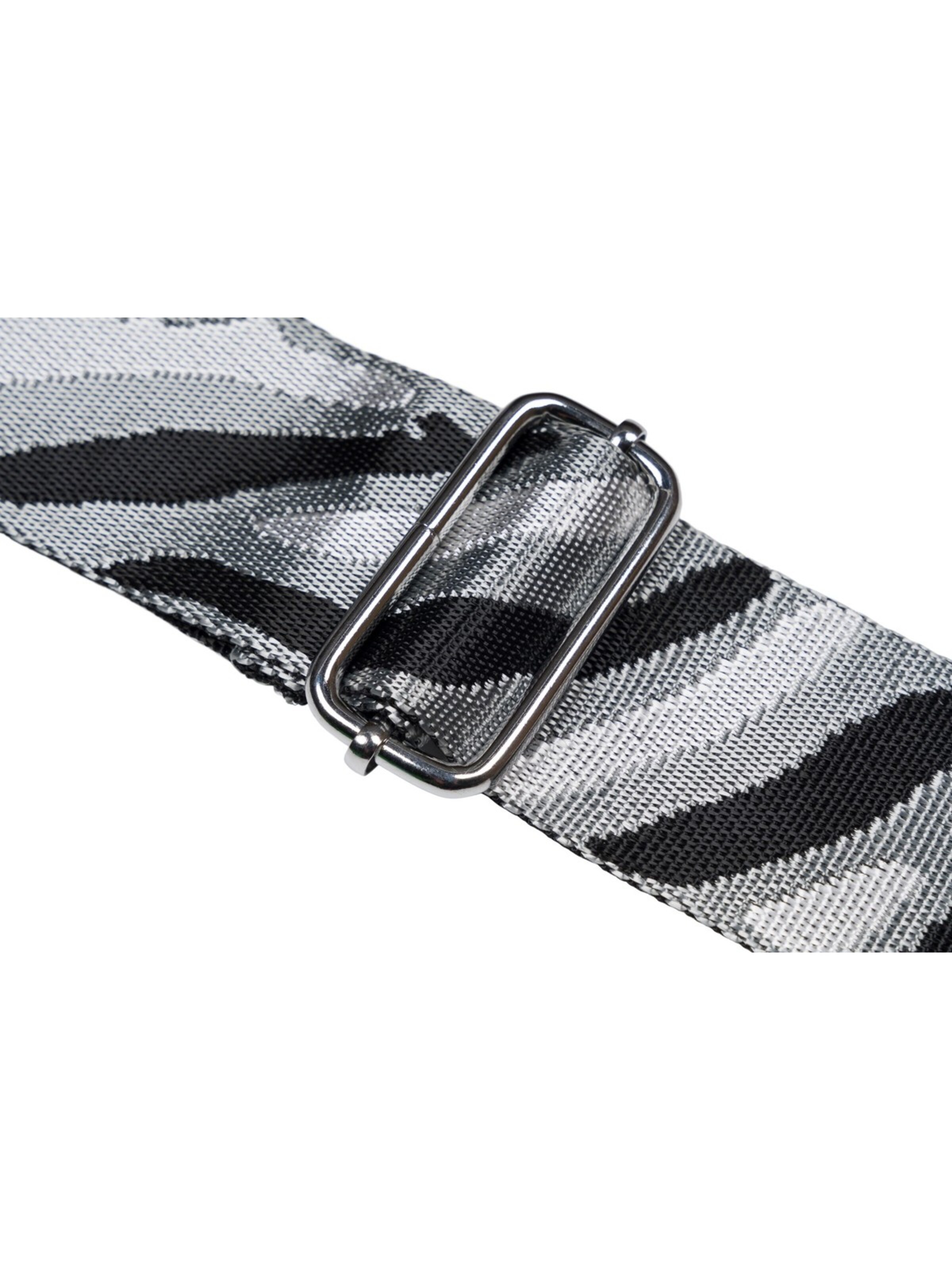 styleBREAKER Taschenzubehör 'Breiter Wechsel Taschengurt Zebra'‌ in Grau