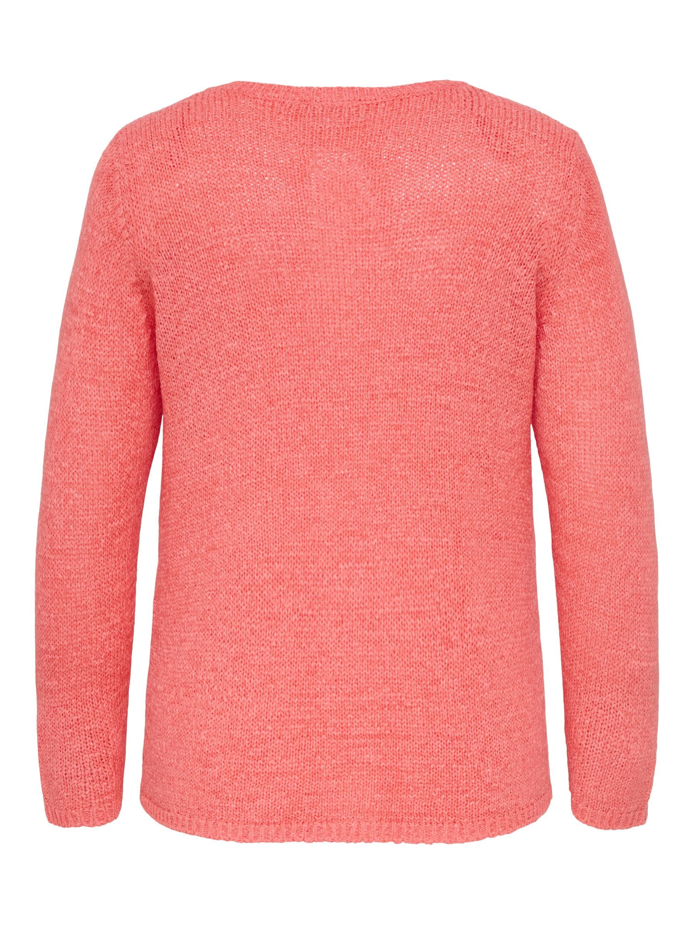 ONLY Carmakoma Sweater 'CARGeena' in Orange
