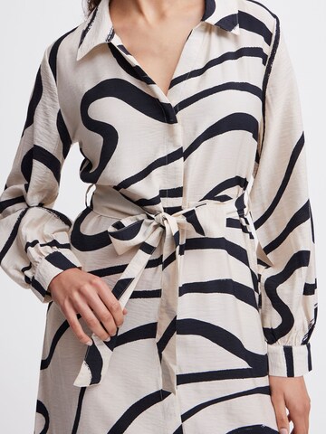 b.young Shirt dress ' Ibine ' in Beige