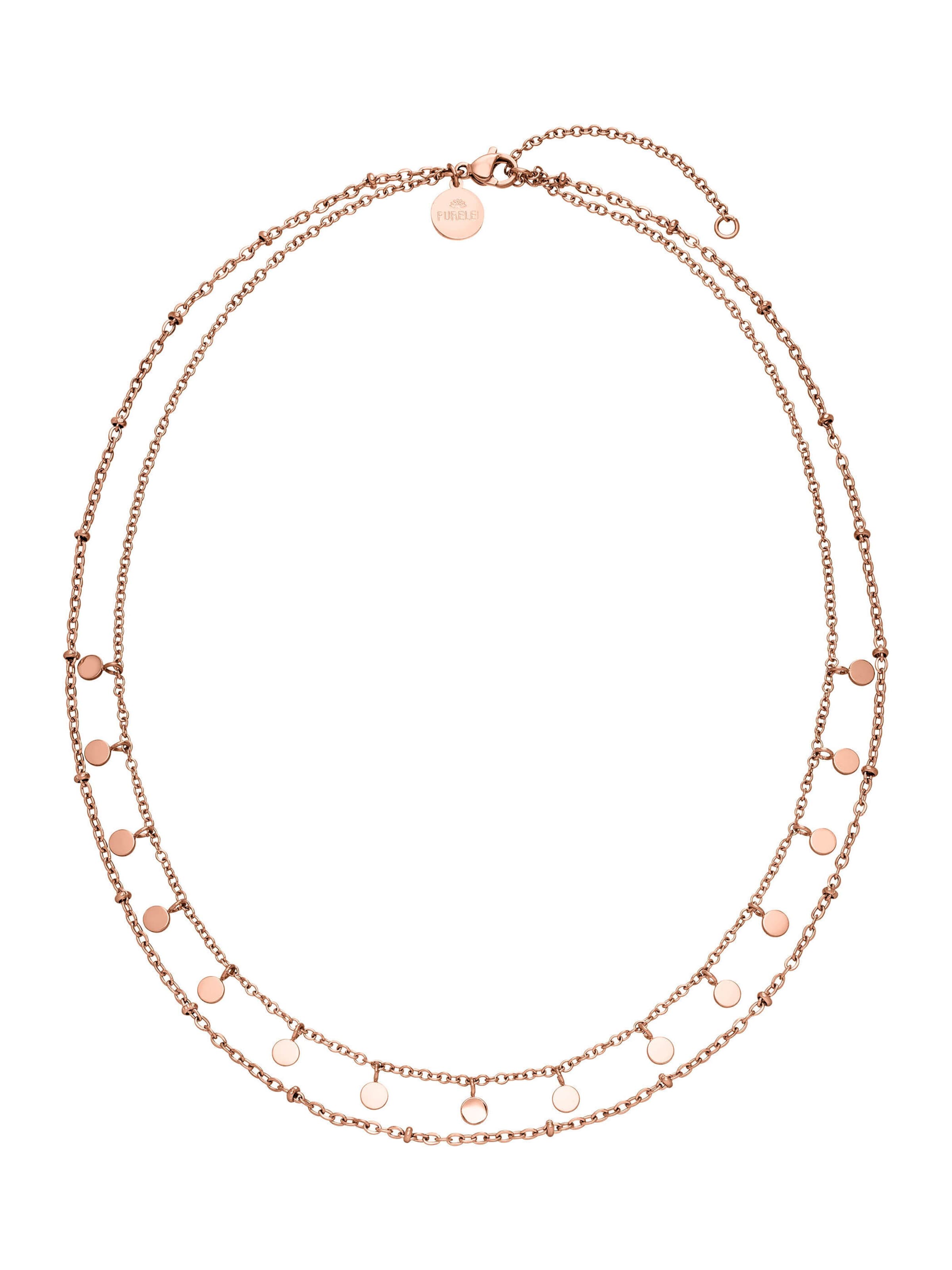 PURELEI Kette in Bronze: Vorderseite