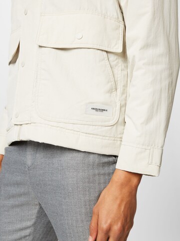 Veste mi-saison Abercrombie & Fitch en beige