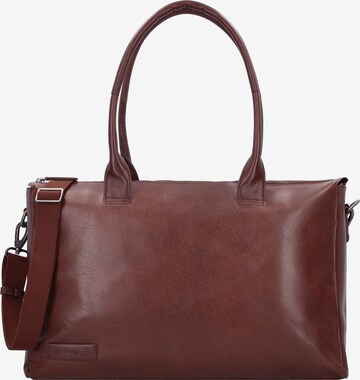 Plevier Shoulder Bag in Brown: front