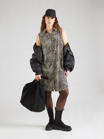 ONLY Carmakoma Shirt dress 'CARMALEA' in Black