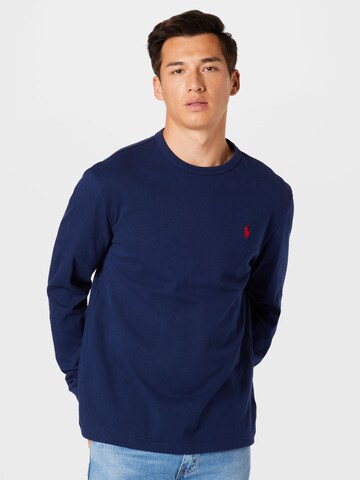 T-Shirt Polo Ralph Lauren en bleu : devant