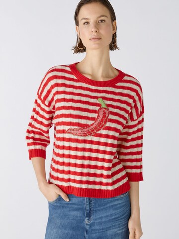 OUI Sweater in Red: front