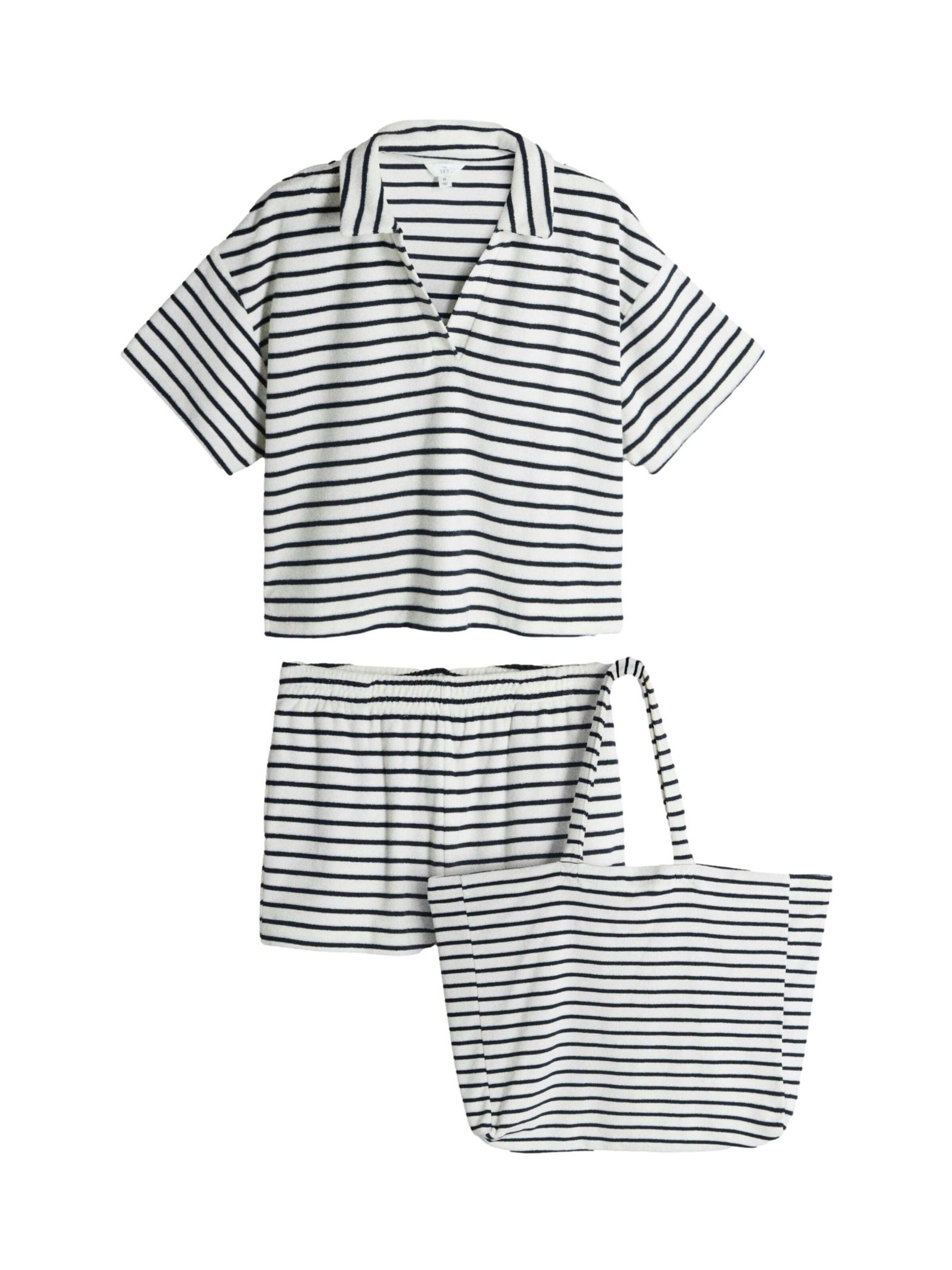 The Set Брючный костюм в Бежевый: спереди