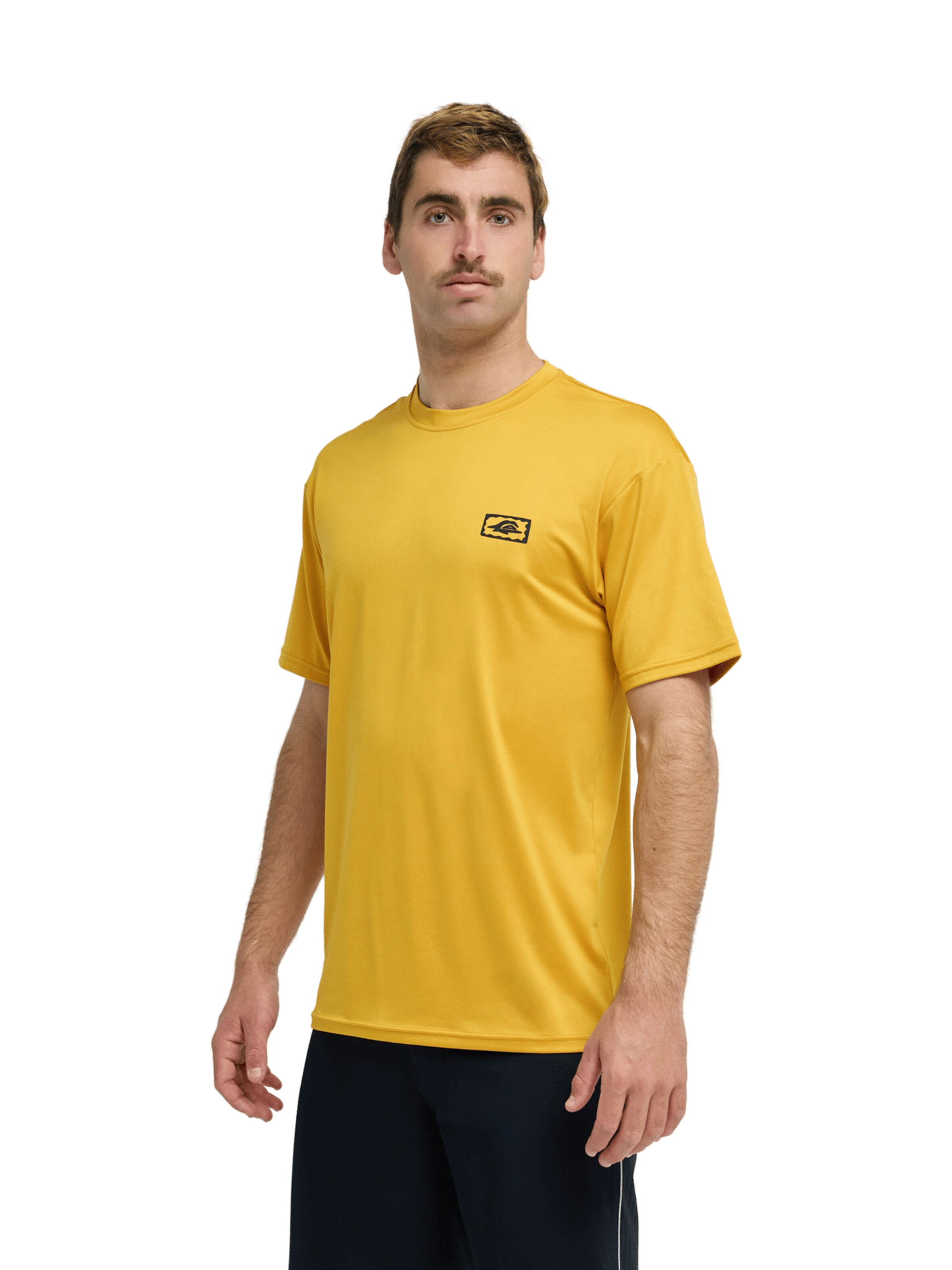 QUIKSILVER T-Shirt in Gelb