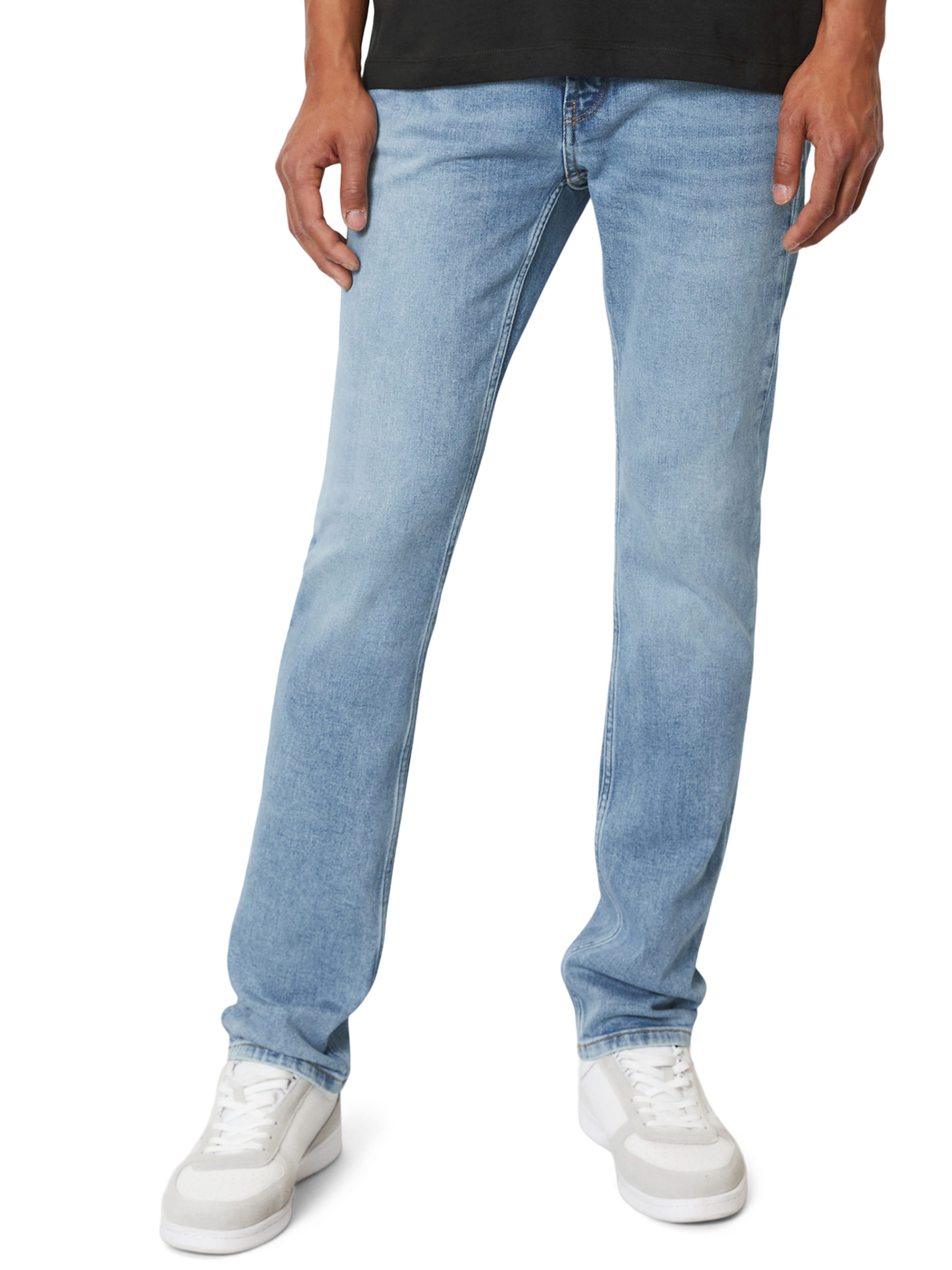 Marc O'Polo DENIM Slimfit Džíny 'Vider' – modrá: přední strana