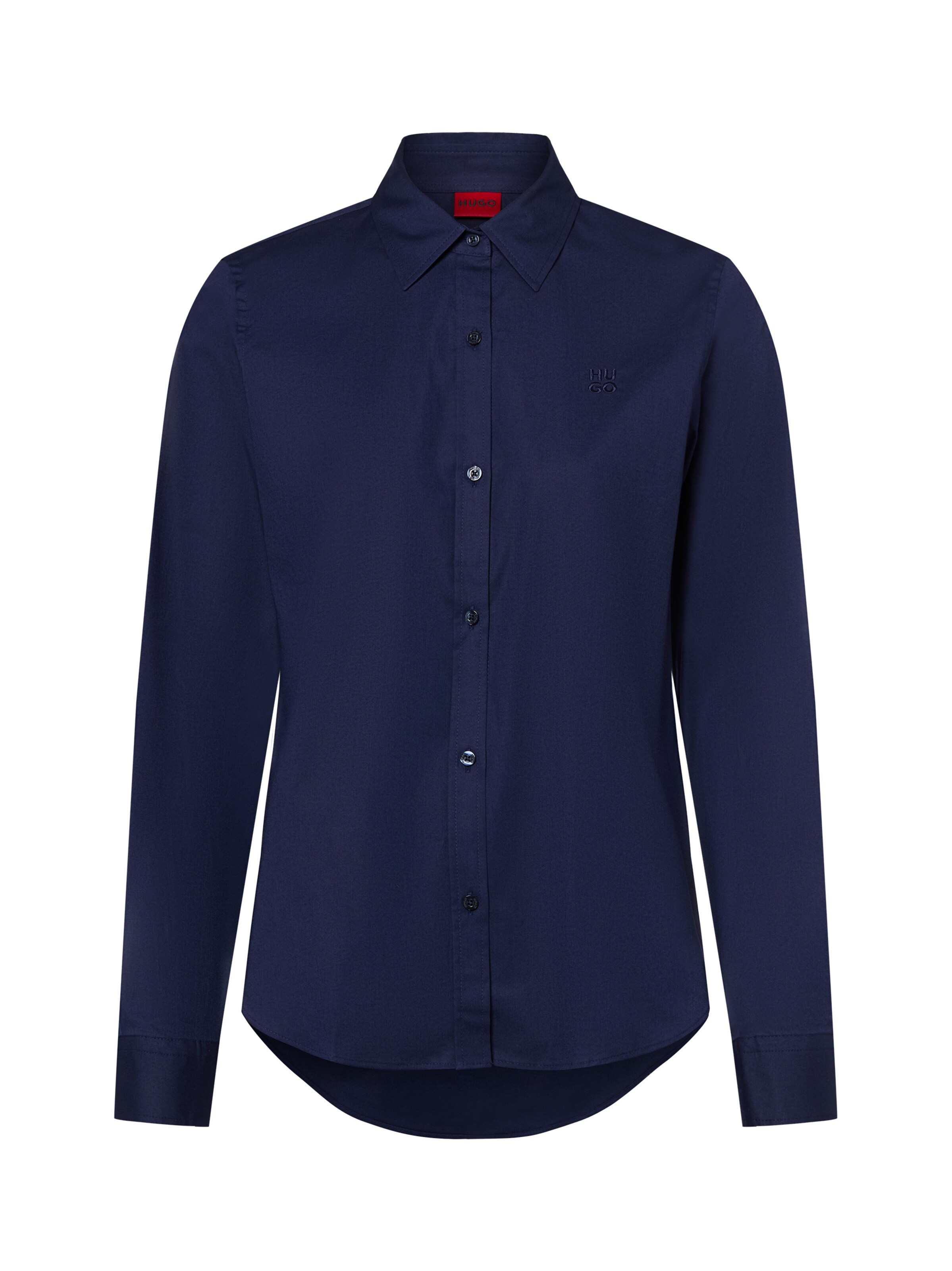 HUGO Bluse 'The Essential' in Blau: Vorderseite