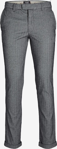 JACK & JONES Chino trousers 'OLLIE' in Grey: front