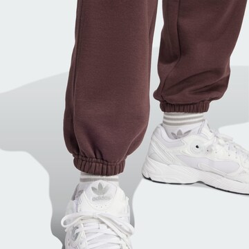 ADIDAS ORIGINALS Tapered Trousers 'Essentials' in Brown