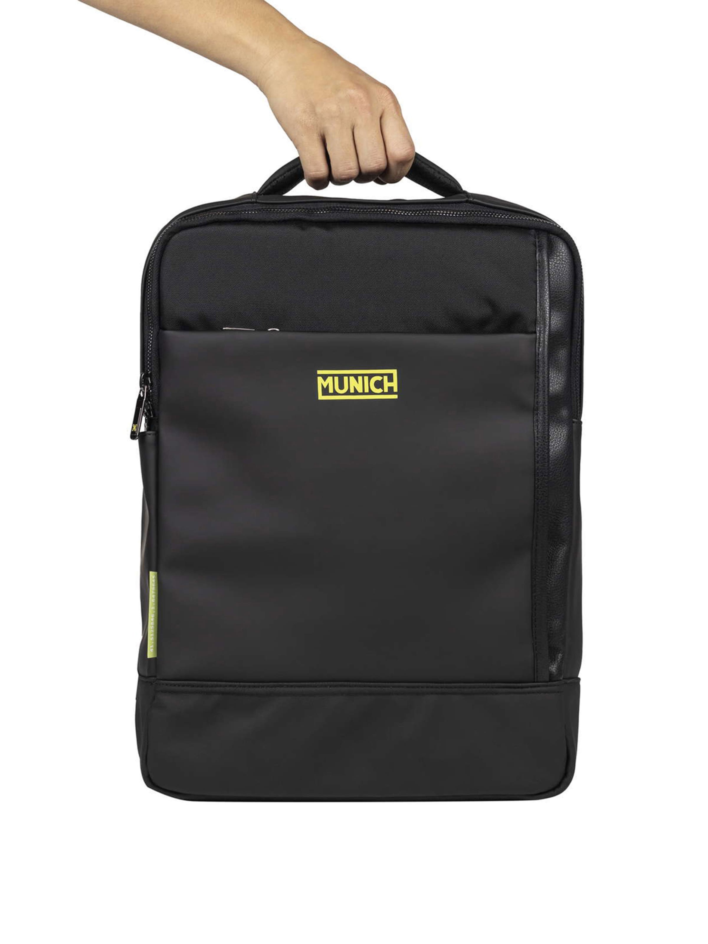 MUNICH Nahrbtnik ' JUNGLE ' | črna barva