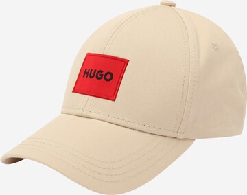 HUGO Cap 'X 581' in Beige: front