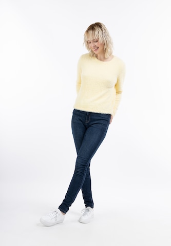 MYMO - Pullover 'Biany' em amarelo