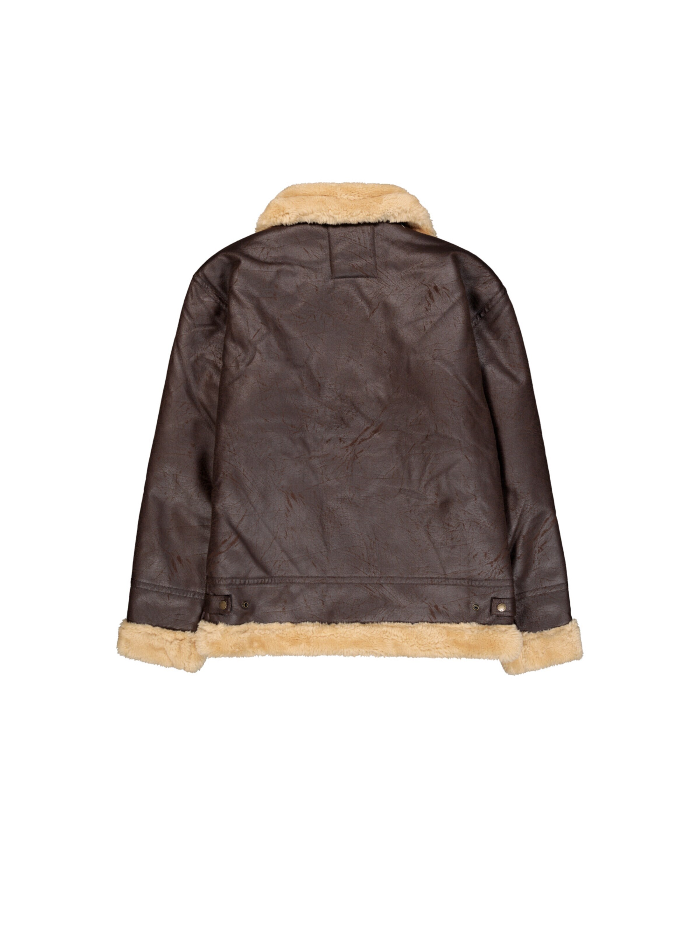 ALPHA INDUSTRIES Between-Season Jacket 'B3 FL' in Brown
