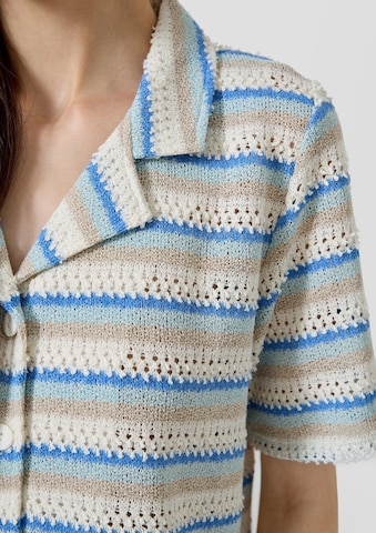 Cardigan QS en bleu