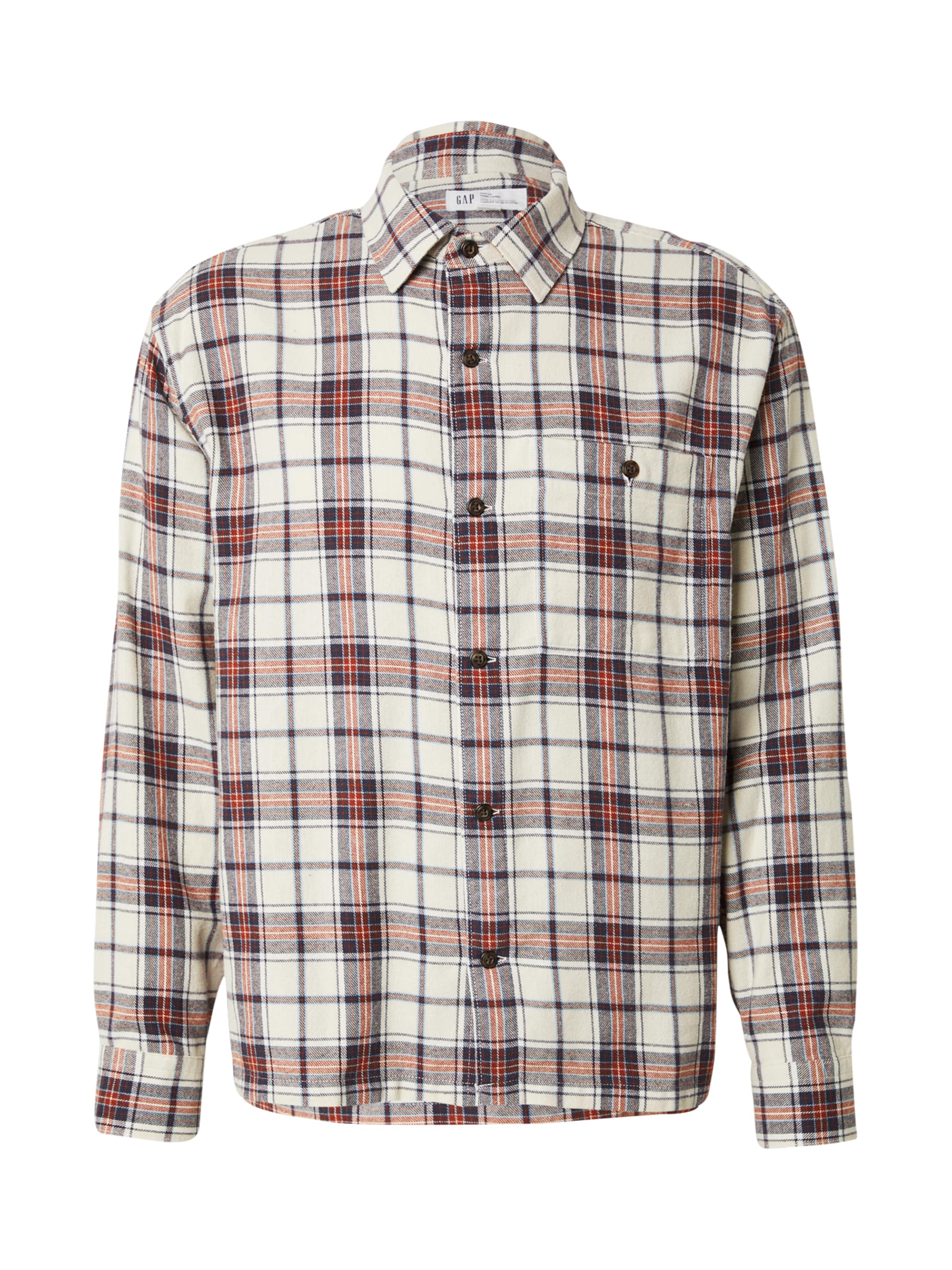 GAP Overhemd in Wit: voorkant