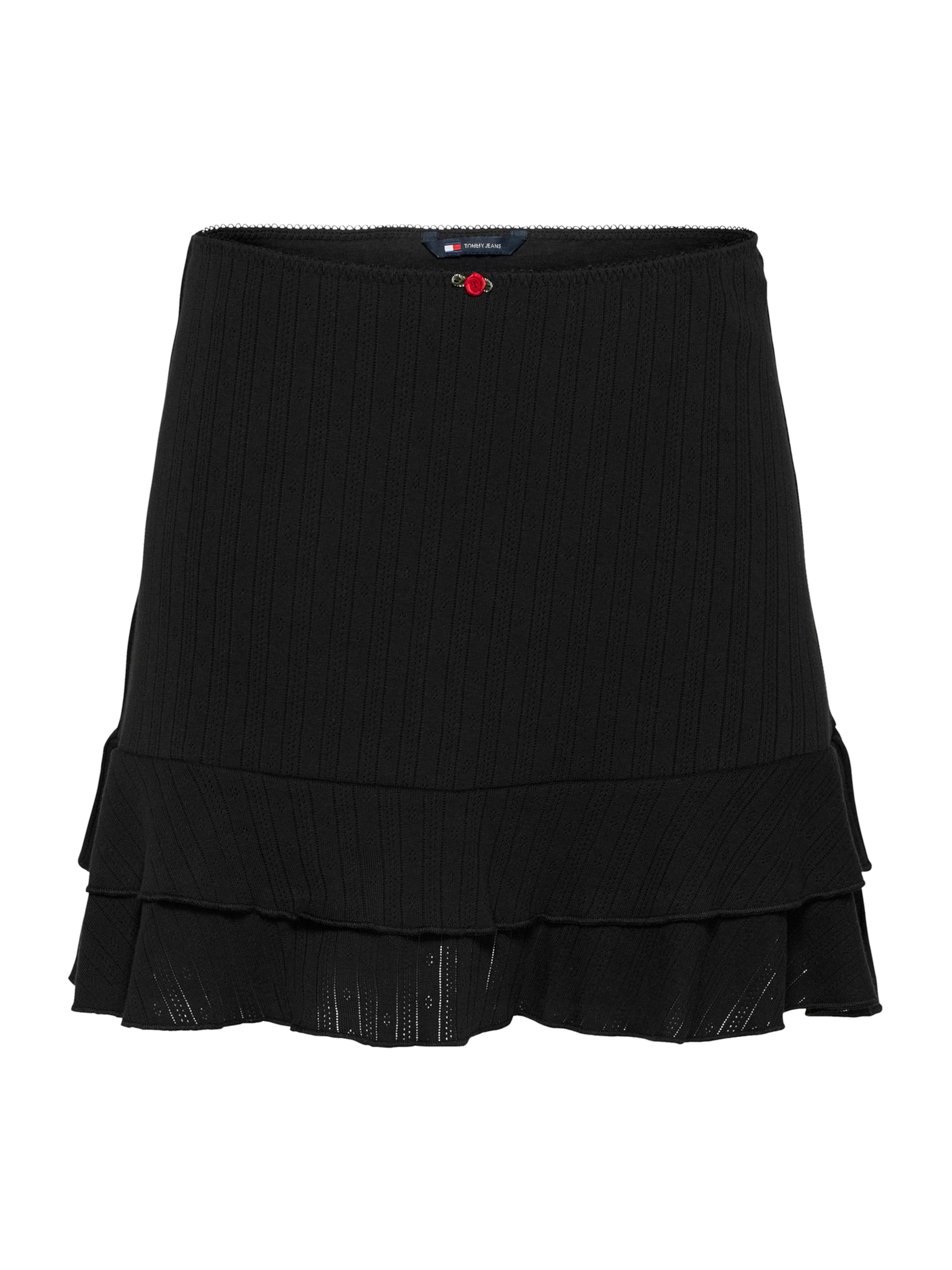 Tommy Jeans Sukňa - Čierna: predná strana