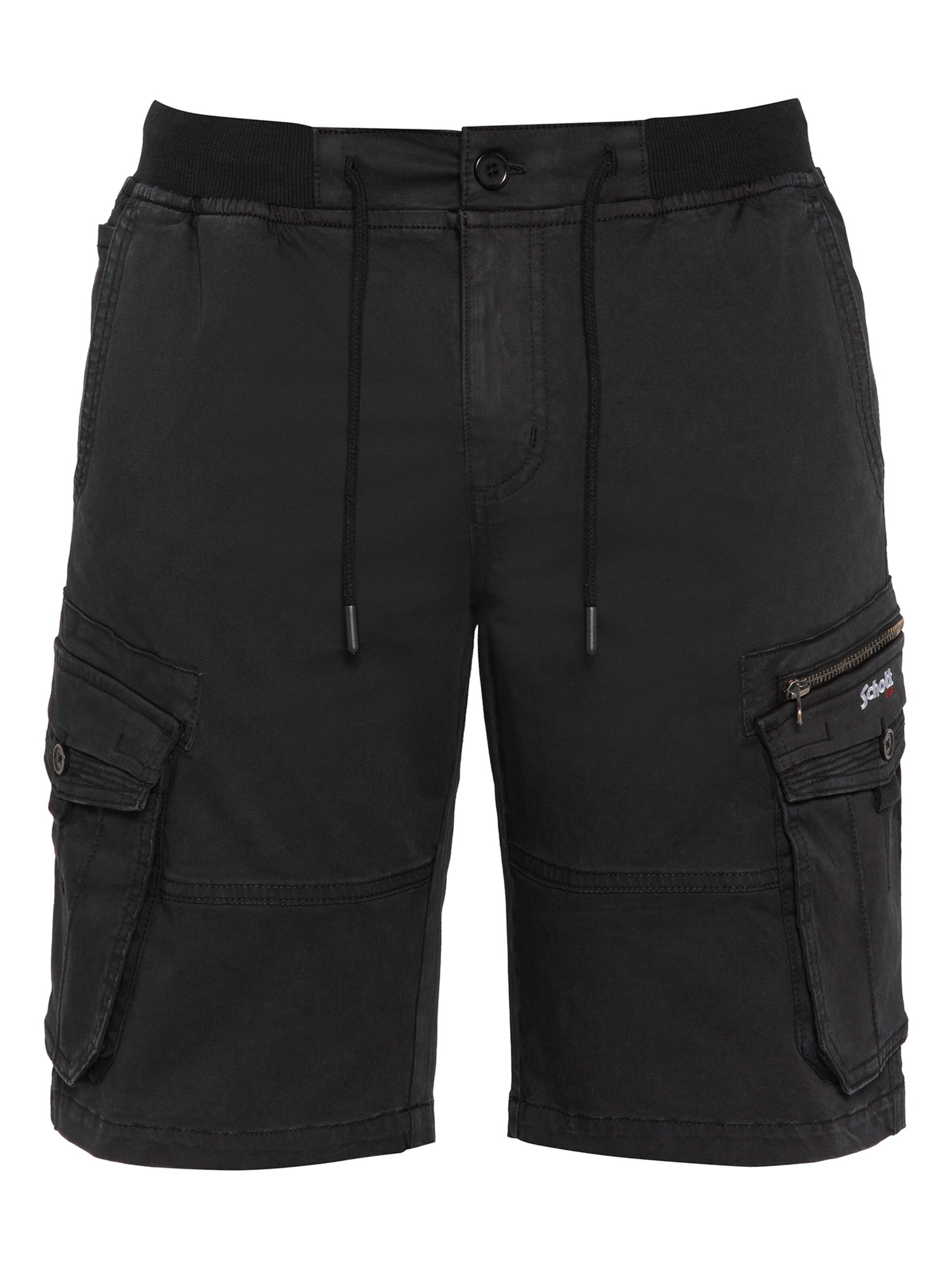 Schott NYC Pantalon en 44 en noir, Vue avec produit