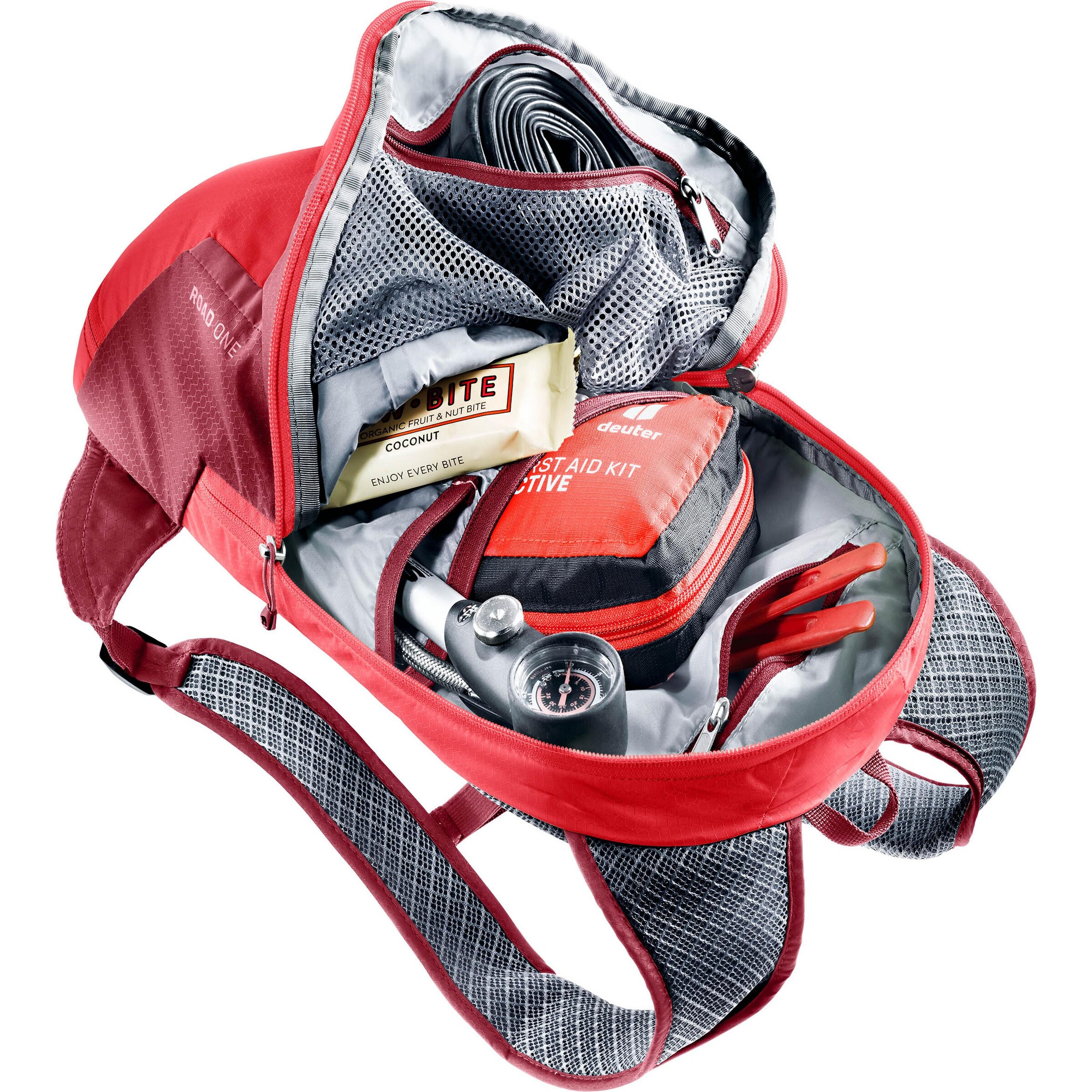 DEUTER Sports Backpack 'Road One 5' in Red