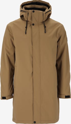 Whistler Parka 'Volcan' in Braun: Vorderseite