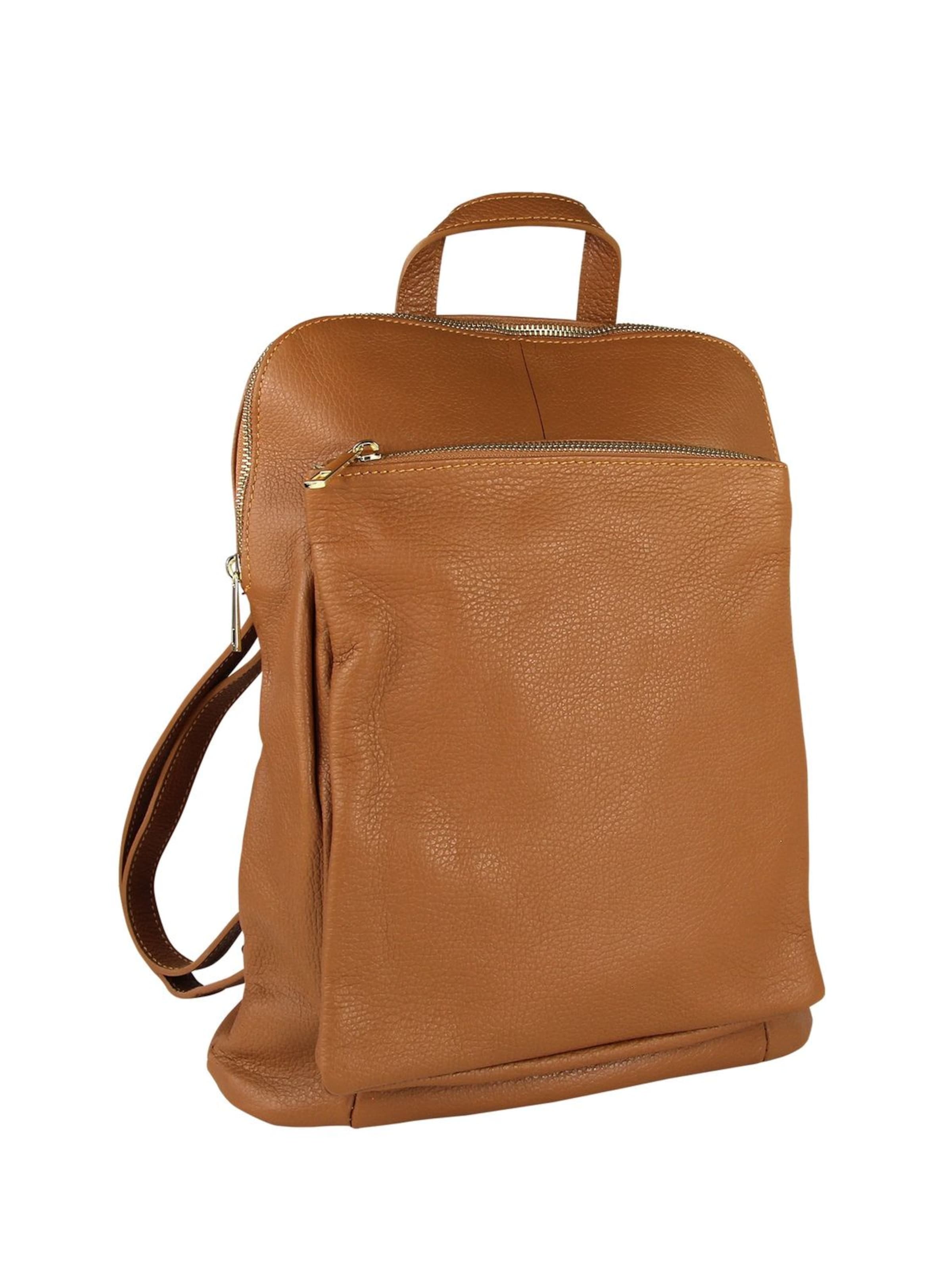 Toscanto Backpack in Brown: front