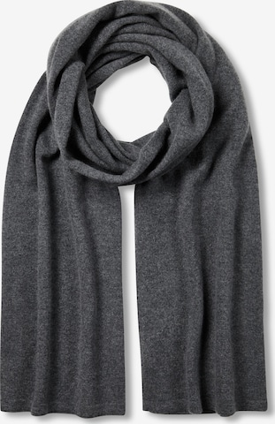 FALKE Scarf 'Pure Cashmere' in Grey: front