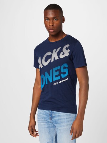 JACK & JONES Shirt 'FORMATION' in Blau: predná strana