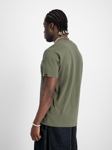 ALPHA INDUSTRIES Μπλουζάκι σε πράσινο