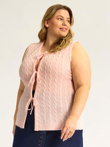 Anyday Strickweste 'Necta 410'‌‌‌‌‌‌‌‌‌ in Pink