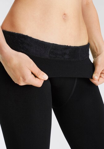 LAVANA Skinny Funktionsbukser i sort