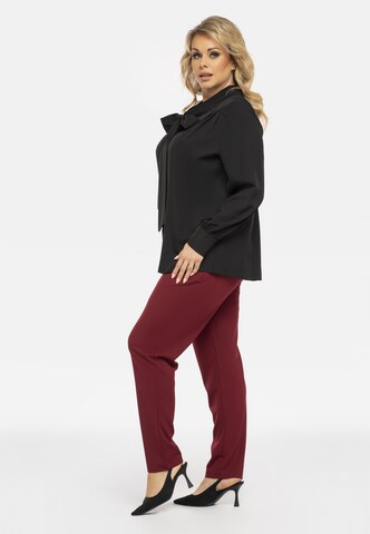 Karko Blouse 'West' in Zwart