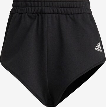 ADIDAS SPORTSWEAR Regular Sportbroek 'Hyperglam Mini' in Zwart: voorkant