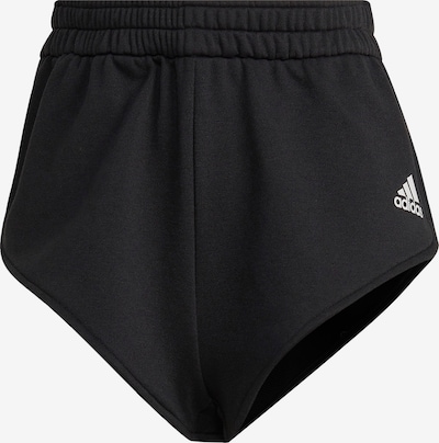 Sportinės kelnės 'Hyperglam Mini' iš ADIDAS SPORTSWEAR, spalva – juoda / balta, Prekių apžvalga
