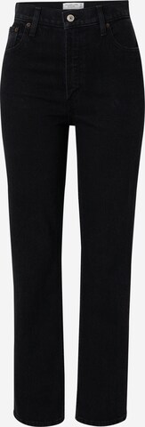 Abercrombie & Fitch Regular Jeans in Black: front