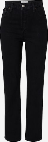 Abercrombie & Fitch Normalny krój Jeansy w kolorze czarny: przód