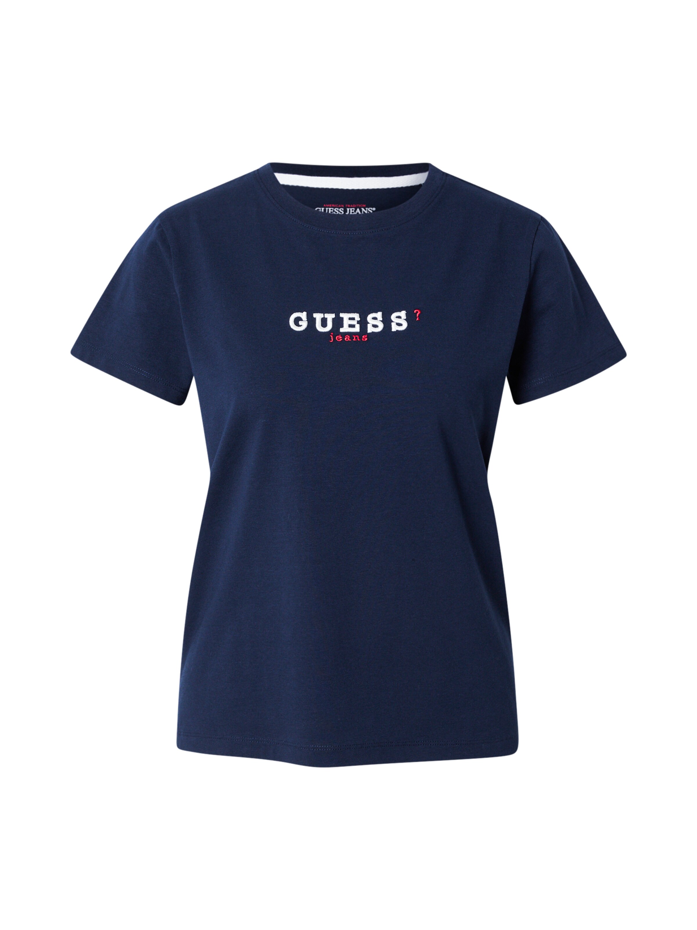 zils GUESS JEANS T-Krekls: no priekšpuses