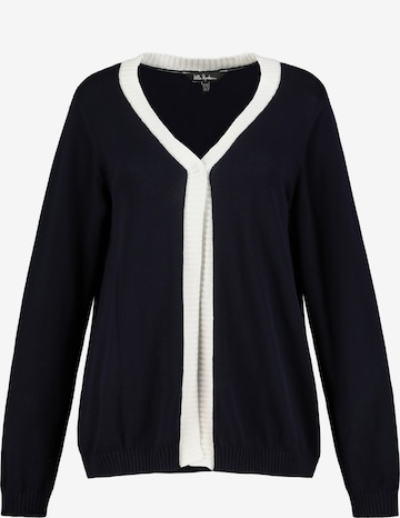 Ulla Popken Knit Cardigan '790026' in Blue: front