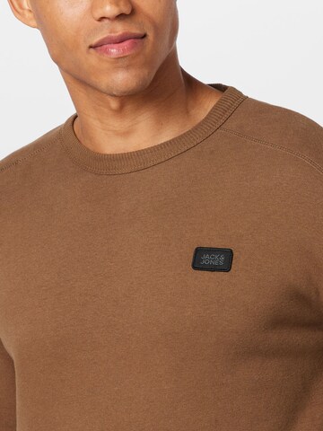 JACK & JONES Sweatshirt in Brown