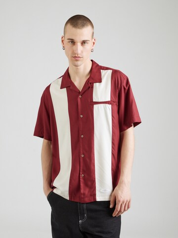ELEMENT Regular fit Button Up Shirt 'BOWLING' in Red: front