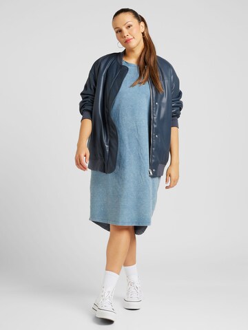 ONLY Carmakoma Jurk 'KEYLEE' in Blauw